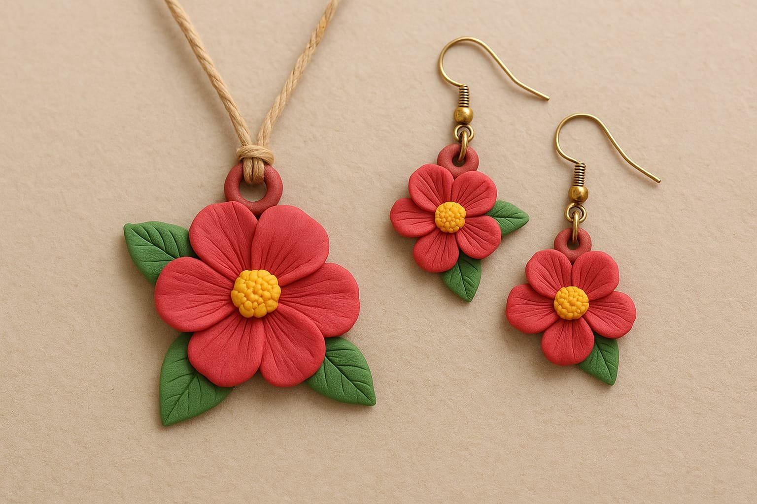 Handcrafted Clay Jewellery