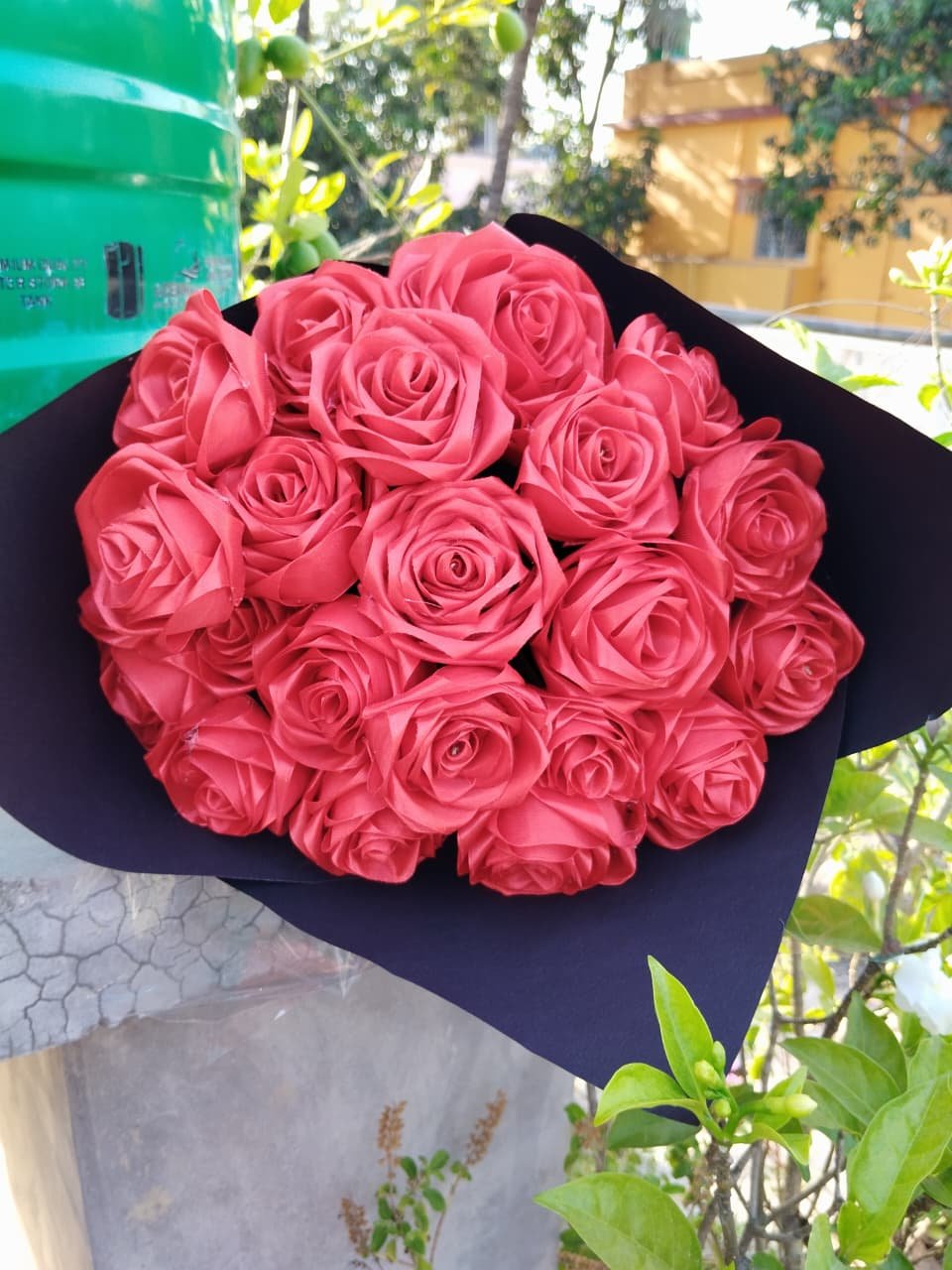 Handmade Artificial Rose Bouquet